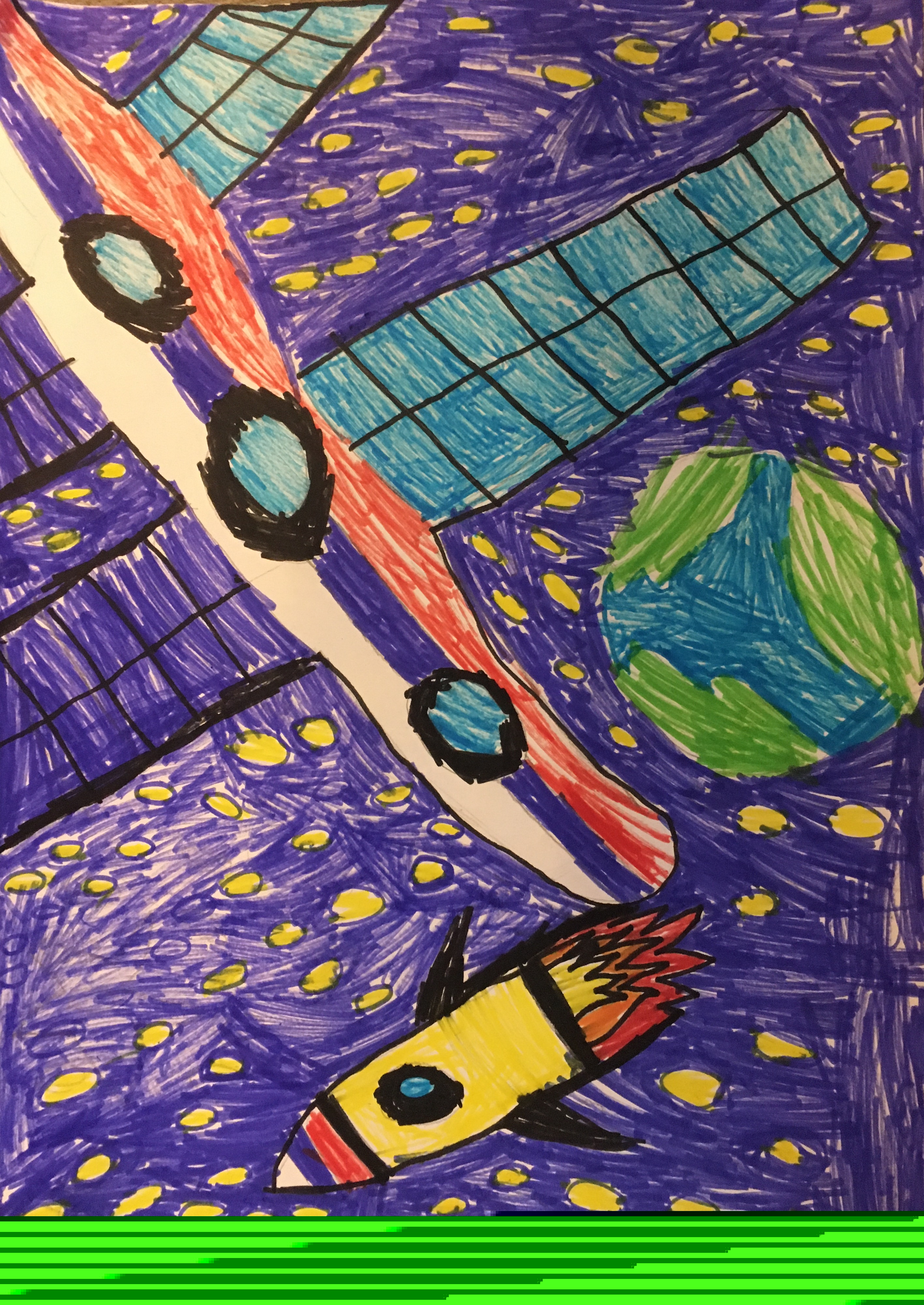 Рисунок участника Самира Султанова, 9 лет