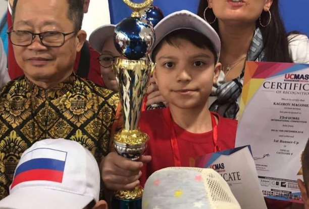 Российский школьник победил на всемирных соревнованиях по ментальной арифметике