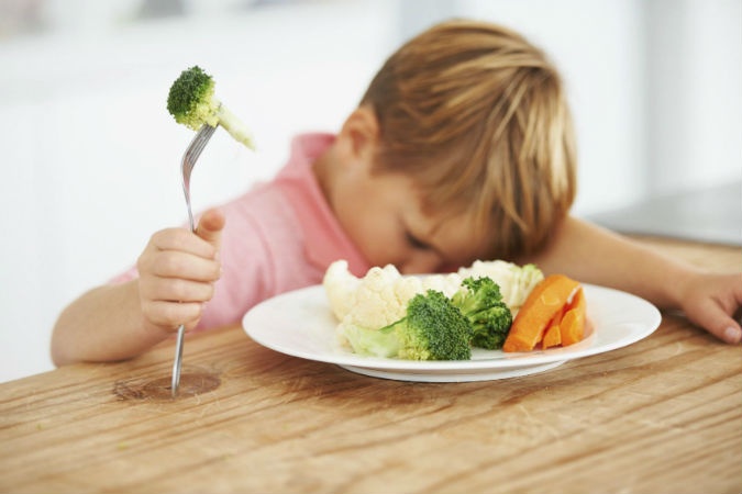 Что делать, если ребенок отказывается есть овощи