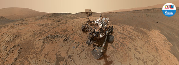 Инопланетное селфи. Марсоход Curiosity передал на землю необычное изображение