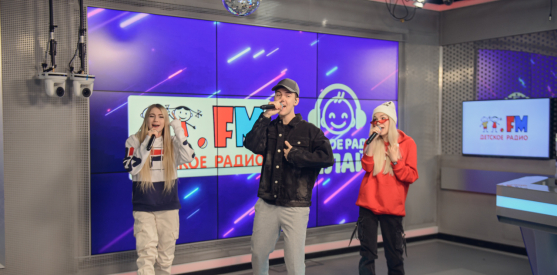 Живой концерт Кирилла Скрипника в студии Детского радио